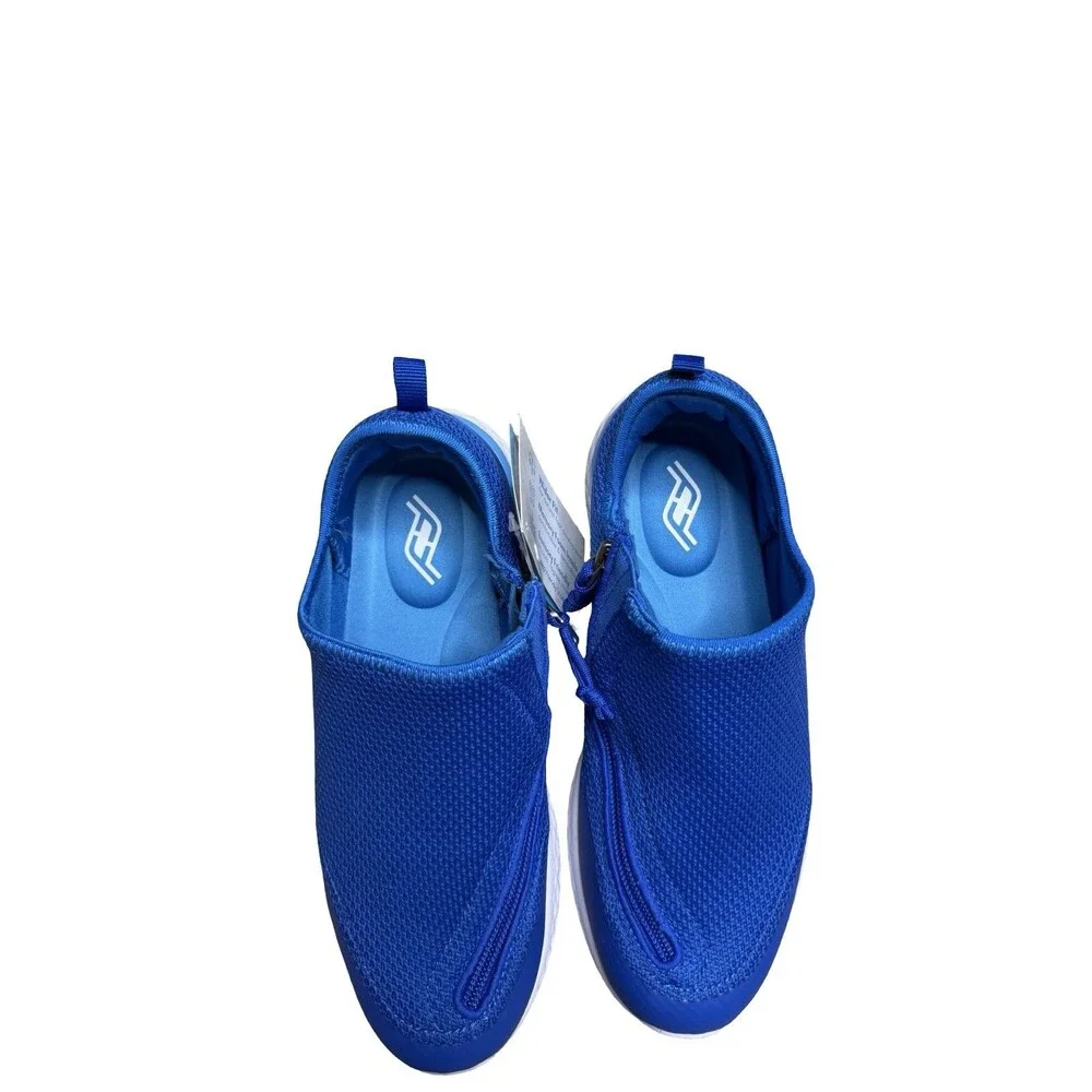 Friendly Shoes Adaptive Kids shoes The Force Zipper Blue Big Kid size 5 NEW